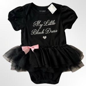 NWT | THE CHILDREN’S PLACE | LITTLE BLACK DRESS | BLACK | BABY GIRL | 12-18M